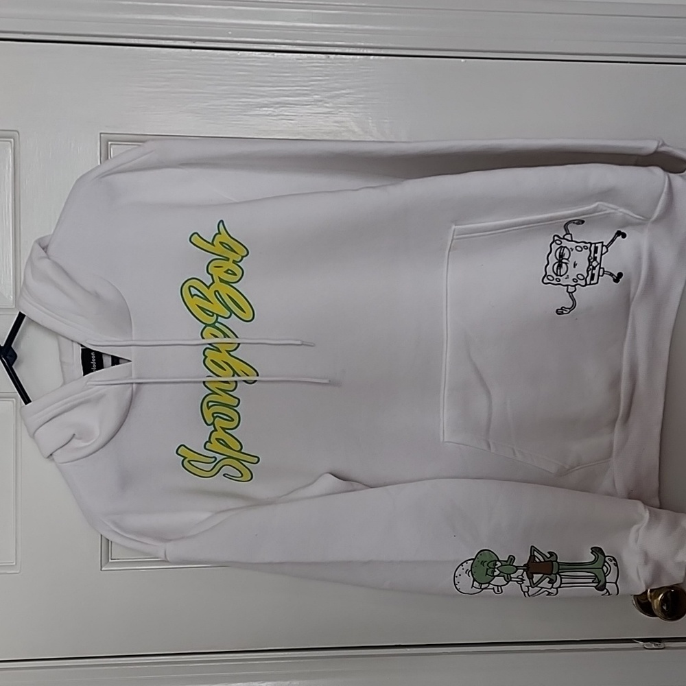 Men's SpongeBob, Squidward, and Patrick Star hoodie